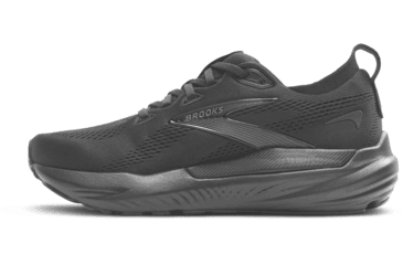 Image of Brooks Glycerin GTS 22 Road Running Shoes - Mens, Black/Black/Ebony, 9.0 US/Wide, 1104462E020.090