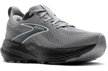 Image of Brooks Glycerin GTS 22 Road Running Shoes - Mens, Primer Gray/Ebony/Bluewash, 9.0 US/Medium, 1104461D078.090