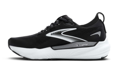Image of Brooks Glycerin GTS 22 Road Running Shoes - Womens, Black/Grey/White, 6.0 US/Medium, 1204351B090.060