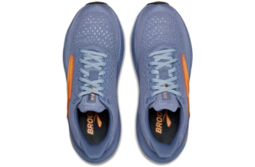 Image of Brooks Glycerin Max Road Running Shoes - Mens, Country Blue/Sky/Orange, 10.0 US/Medium, 1104471D428.100