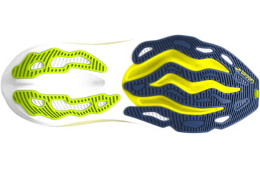 Image of Brooks Glycerin Max Road Running Shoes - Mens, Lime/Navy Peony/White, 9, 1D, 1104471D303.090