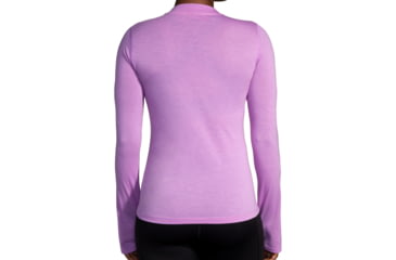 Image of Brooks High Point Long Sleeve - Womens, Bright Purple, Large, 221637558.035
