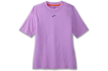 Image of Brooks High Point Short Sleeve - Womens, Bright Purple, Small, 221638558.025