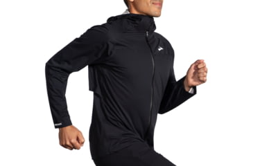 Image of Brooks High Point Waterproof Jacket - Mens, Black, XL, 211448001.040