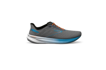 Image of Brooks Hyperion 2 Running Shoes - Mens, Grey/Atomic Blue/Scarlet, 9 Medium, 1104071D020.090