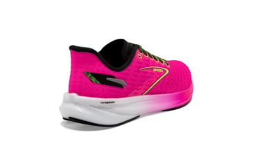Image of Brooks Hyperion Running Shoes - Womens, Pink Glo/Green/Black, 8.5 Narrow, 1203961B661.085