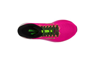Image of Brooks Hyperion Running Shoes - Womens, Pink Glo/Green/Black, 8.5 Narrow, 1203961B661.085