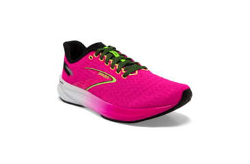 Image of Brooks Hyperion Running Shoes - Womens, Pink Glo/Green/Black, 6.5 Narrow, 1203961B661.065