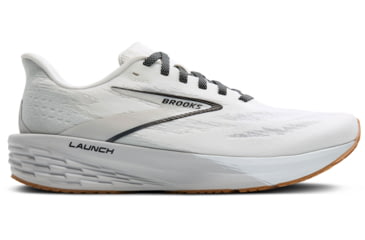 Image of Brooks Launch 11 Road Running Shoes - Womens, White/Grey/Black, 6, 1B, 1204391B135.060