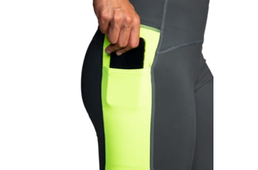 Image of Brooks Run Visible Thermal Tight - Womens, Asphalt/Nightlife, Extra Small, 221640044.020