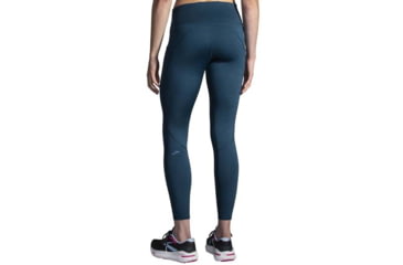 Image of Brooks Spark Tight - Womens, Htr Ocean Drive, Medium, 221664445.030