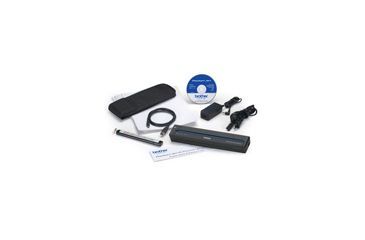 Image of Brother Mobile Solutions PocketJet 6 Plus 300 DPI Printer Kit - USB, IrDA, Bluetooth w/ Cable, Ni-MH Battery, AC Adapter/Charger/ 110V Cable, 100 Sheets Paper, Doc Set and Case PJ663-K