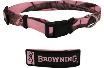 Image of Browning Adjustable Collar, Realtree Pink, 18in.-26in. 174275