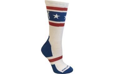 Image of Browning Bg Unisex America Red White &amp; Blue Socks Medium Calf Height