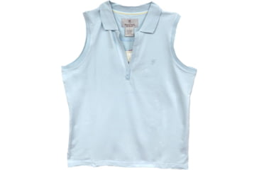 Image of Browning Bg Women's Sleeveless Polo Medium Ice Blue