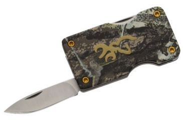 Image of Browning Buckmark Money Clip Knife,Mossy Oak Breakup Infinity 3220124