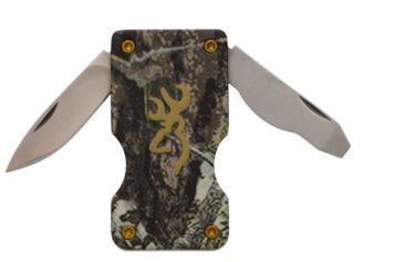 Image of Browning Buckmark Money Clip Knife,Mossy Oak Breakup Infinity 3220124