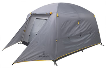 Image of Browning Camping Glacier 4-Person Tent, Charcoal/Gray, 5492736