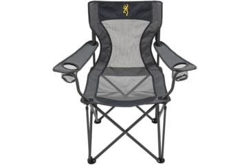 Image of Browning Camping Grizzly Chair, Charcoal/Gray, 8518158