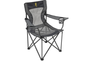 Image of Browning Camping Grizzly Chair, Charcoal/Gray, 8518158