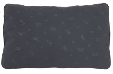 Image of Browning Camping Pillow w/Fleece, Charcoal, 7999118