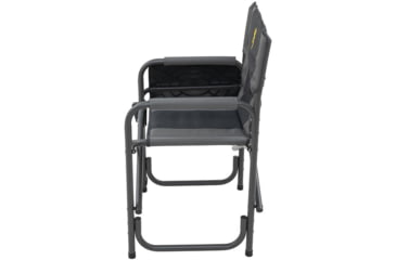 Image of Browning Camping Rimfire Folding Chair w/Multi-Position Side Table, Charcoal/Gray, 8532558