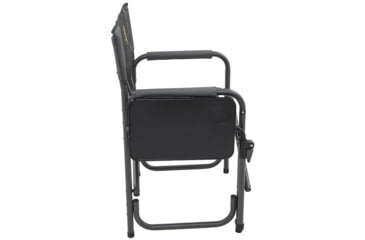 Image of Browning Camping Rimfire Folding Chair w/Multi-Position Side Table, Charcoal/Gray, 8532558