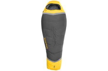 Image of Browning Camping Vortex 0 Sleeping Bag, Charcoal/Gold, 4853036
