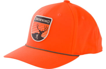 Image of Browning Cap Pine Valley W/Muley Patch, Blaze Orange, 308774011
