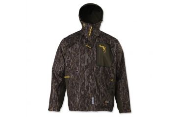 Image of Browning Dirty Bird Smoothbore Rain Jacket,Mossy Oak Break-Up Infinity,2XL 3043211905