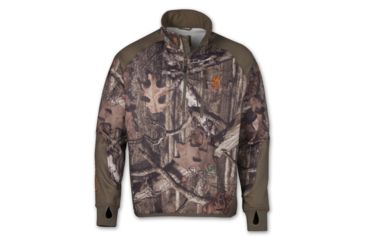 Image of Browning Hells Canyon Jacket, HC Performance FLC 1/4 Zip RTX, L 3045842403