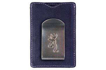 Image of Browning Leather Front Pocket Wallet, Black BGT1178