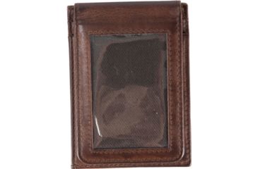 Image of Browning Men's Brass Buck Card Master Dark Brown Money Clip