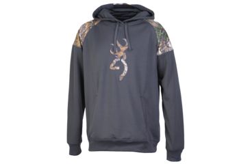 Image of Browning Mens Gauge Sweatshirt, Nine Iron, Small A000063200402