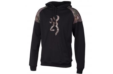 Image of Browning Mens Gauge Sweatshirt,Black, Black, M BRI010030.099239.M