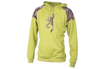 Image of Browning Mens Gauge Sweatshirt,Dark Citron, Dark Citron, S BRI010030.283239.S