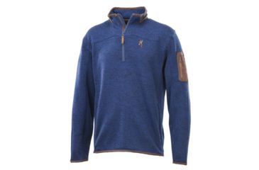 Image of Browning Mens Laredo II Sweater, Dress Blues, 2XL A000006940106