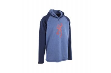 Image of Browning Mens Pavant Hooded Tee, Limoges, Medium, A000302940103