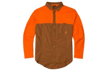 Image of Browning Midweight Shirt w/o Embroidery - Mens, Blaze, Small, 3019657201