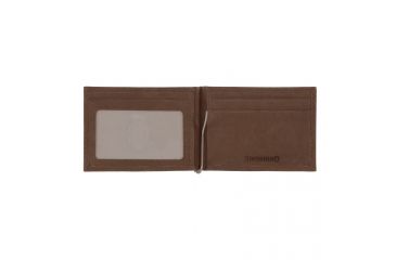 Image of Browning Passport Money Clip Wallet, Burnish Brown, OS, A000289420199