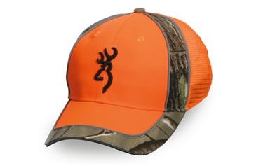 Image of Browning Polson Mesh Back Cap, Safety/Blaze 308134013