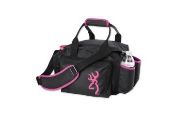 Image of Browning Pure Buckmark Shooting Bag For Her, BLACK/PINK 121002991