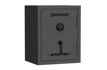 Image of Browning Safes Sporter SP9 Gun Safe, Electronical Lock, Hammer Gloss Gray, 9, SP9-HMRGLSGRY-MB-E
