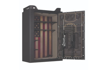 Image of Browning Safes US49 Stars&amp;Stripes Gun Safe, Matte Black, US49Stars&amp;Stripes-MTBLK-BC-E