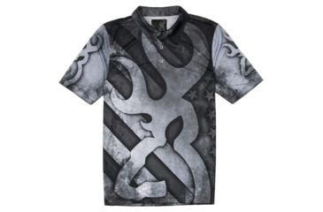 Image of Browning Shirt Browning Team, Black/White, S, 3010179901