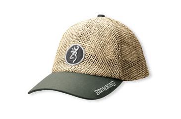 Image of Browning Straw Cap with Repel-Tex Brim, Brown, Adult cap adjustable fit 308106881