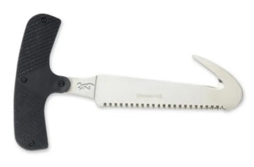 Image of Browning T-Handle Game Reaper Saw, 3.75in, 5Cr15MoV, Saw, Contour-Molded Composite Handle, Black, 322926