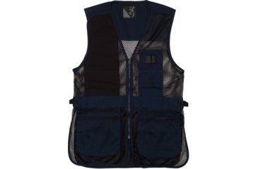 Image of Browning Trapper Creek Vest - Womens, Navy/Black, XL, 3050269504