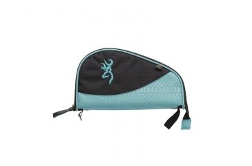 Image of Browning Venom 11in Pistol Case w/Snake Skin Detail,Teal 143057511