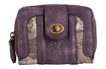 Image of Browning Wallet Olivia Small Plum/max-1 Camo